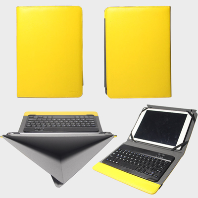 het toetsenbordgeval van 10 duimbluetooth voor Androïde, iOS &amp; Tabletpc met elastiek vier beveiligt de tablet