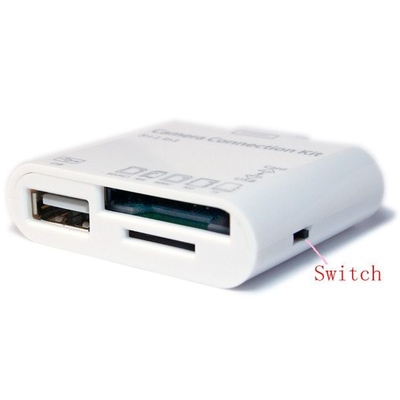 Apple Ipad Ipad 2 Ipad 3 Camera Connection kit met Wireless SD Card Reader CE, RoHS